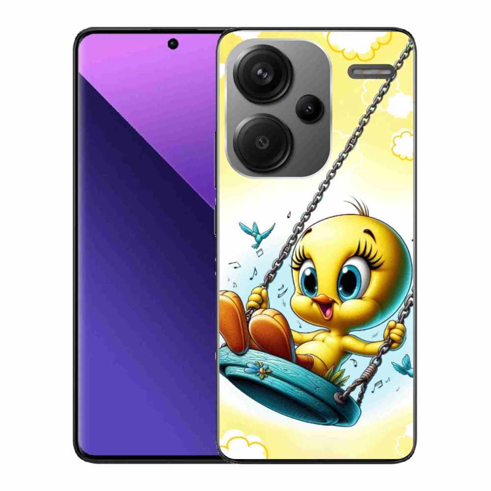 Gelový kryt mmCase na Xiaomi Redmi Note 13 Pro+ 5G - tweety