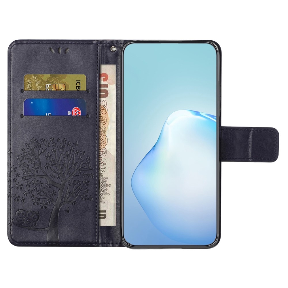 Tree knížkové pouzdro na Honor 200 Lite 5G - tmavěfialové