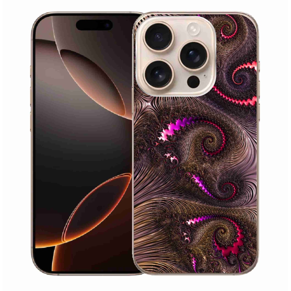 Gelový kryt mmCase na iPhone 16 Pro Max - abstraktní motiv 24