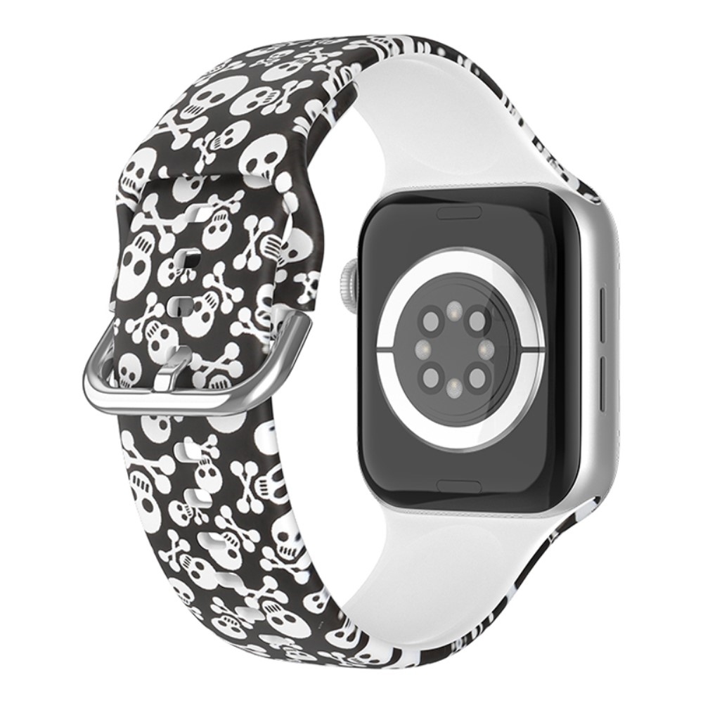 Print silikonový řemínek na Apple Watch Ultra/Ultra 2 49mm/SE/SE 2022/2023 44mm/9/8/7 45mm/6/5/4 44mm/3/2/1 42 mm - vzor I