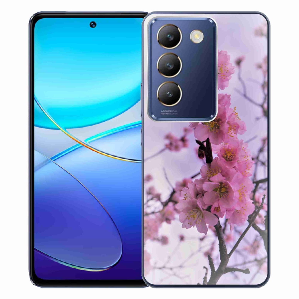 Gelový kryt mmCase na Vivo V40 SE 4G/5G - květiny 7