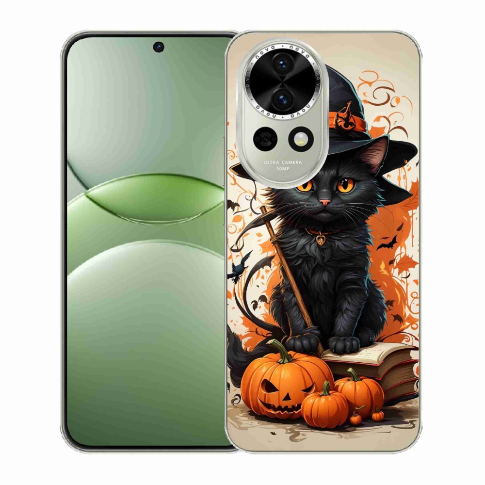 Gelový kryt mmCase na Huawei Nova 13 5G - kocour čaroděj