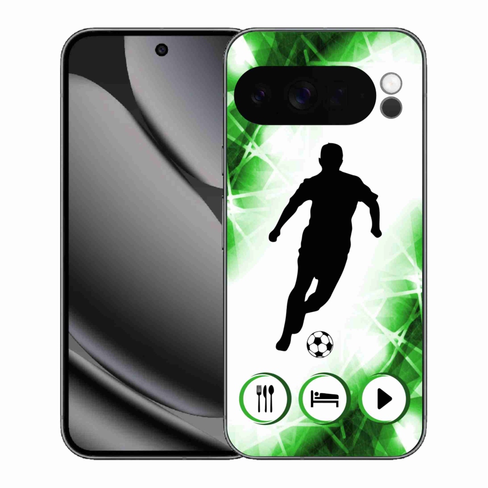 Gelový kryt mmCase na Google Pixel 10 Pro XL - fotbalista