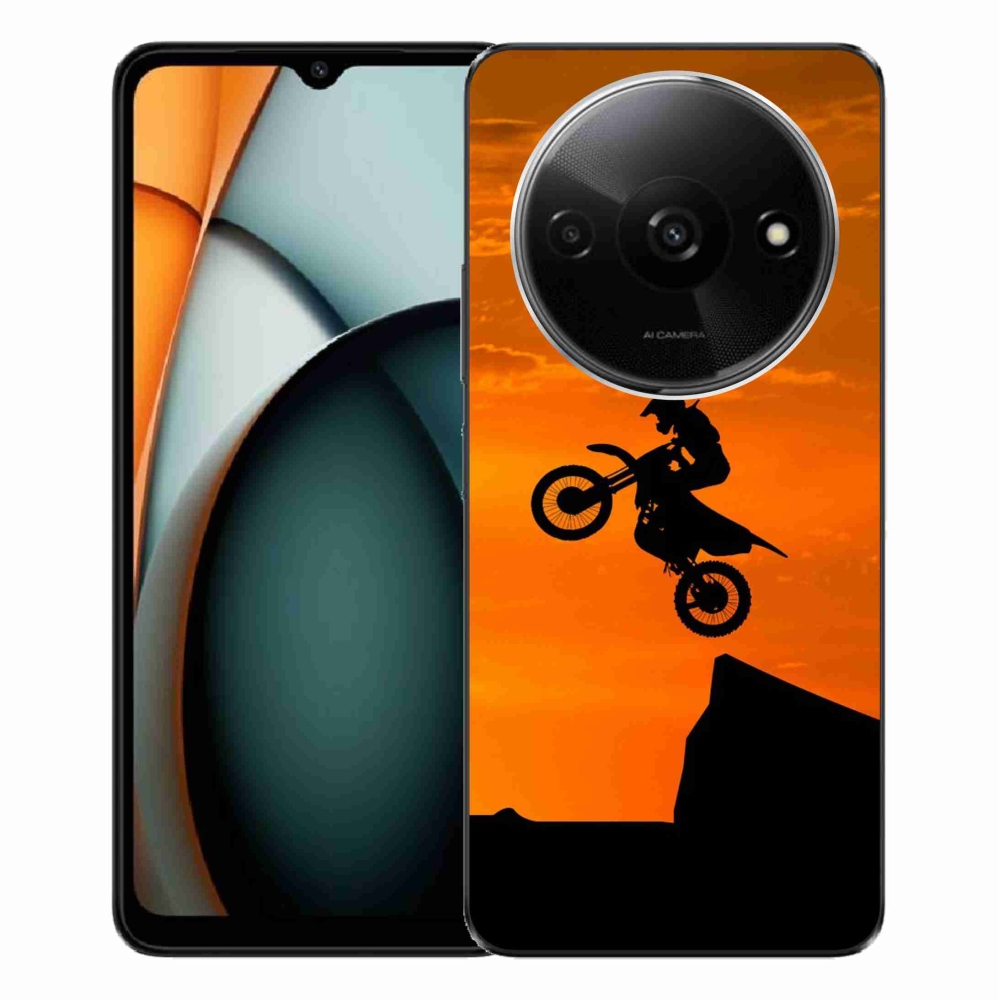 Gelový kryt mmCase na Xiaomi Redmi A3 - motocross