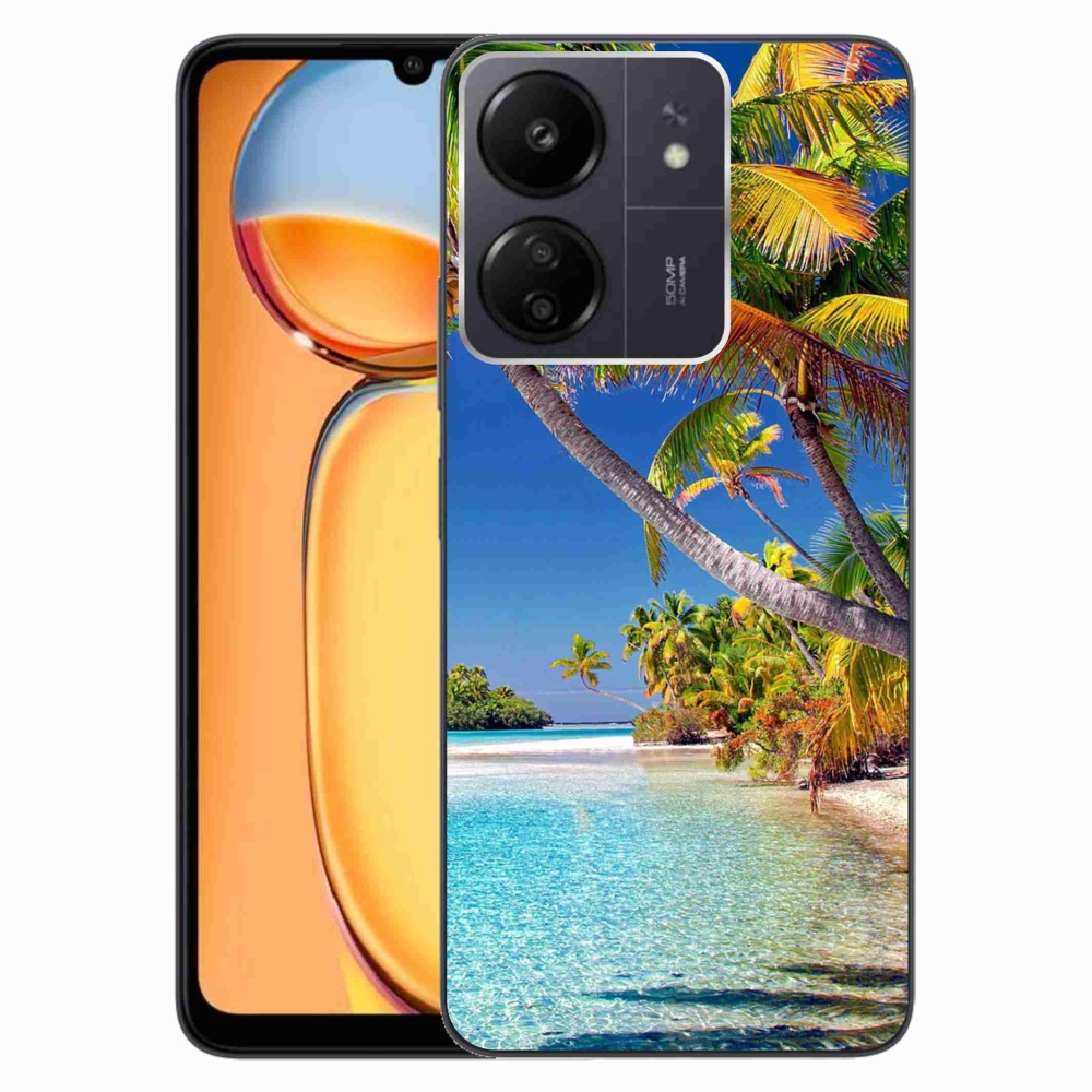 Gelový obal mmCase na Xiaomi Poco C65/Redmi 13C - mořská pláž
