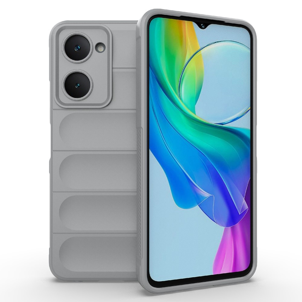 Rugg odolný gelový obal na Vivo Y28s 5G - světlešedý
