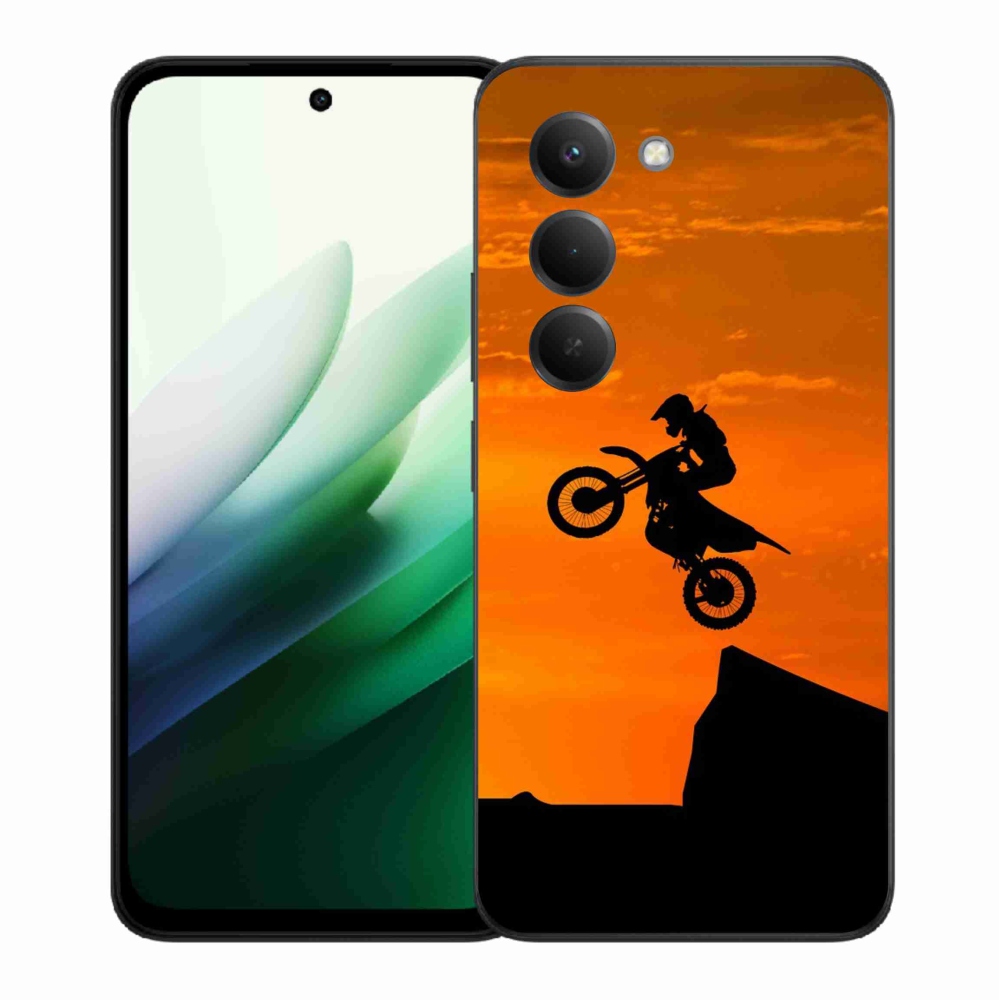 Gelový kryt mmCase na Xiaomi Redmi 15 5G (169mm) - motocross