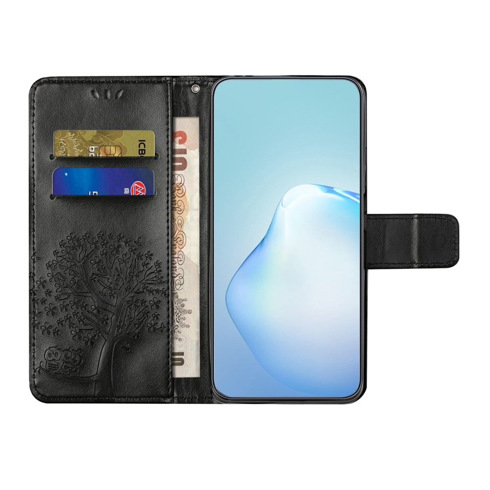 Tree knížkové pouzdro na Samsung Galaxy A56 5G - černé