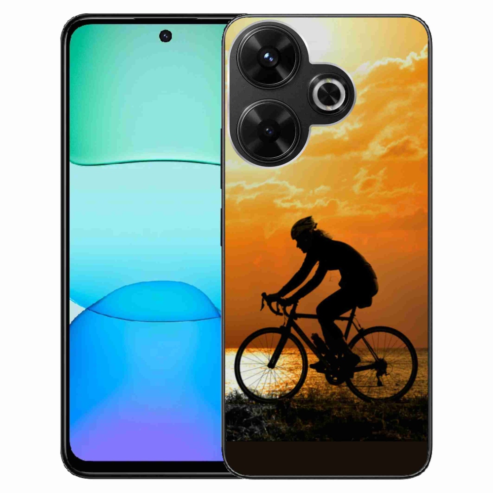 Gelový kryt mmCase na Xiaomi Redmi 13 4G/Poco M6 4G - cyklovýlet