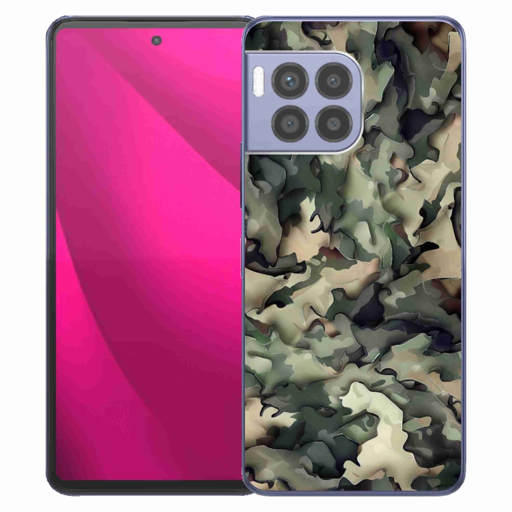 Gelový kryt mmCase na T-Mobile T Phone 2 Pro - maskáčový vzor 9