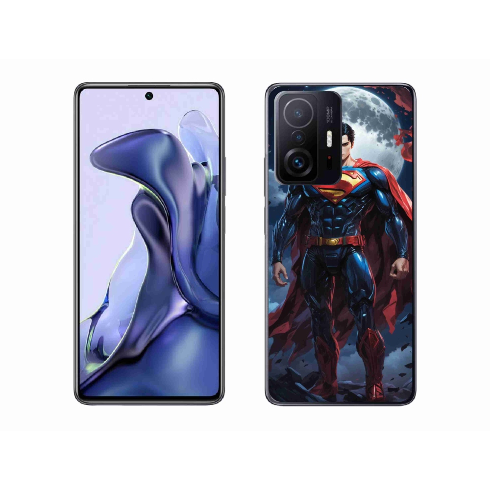 Gelový kryt mmCase na Xiaomi 11T Pro - superman