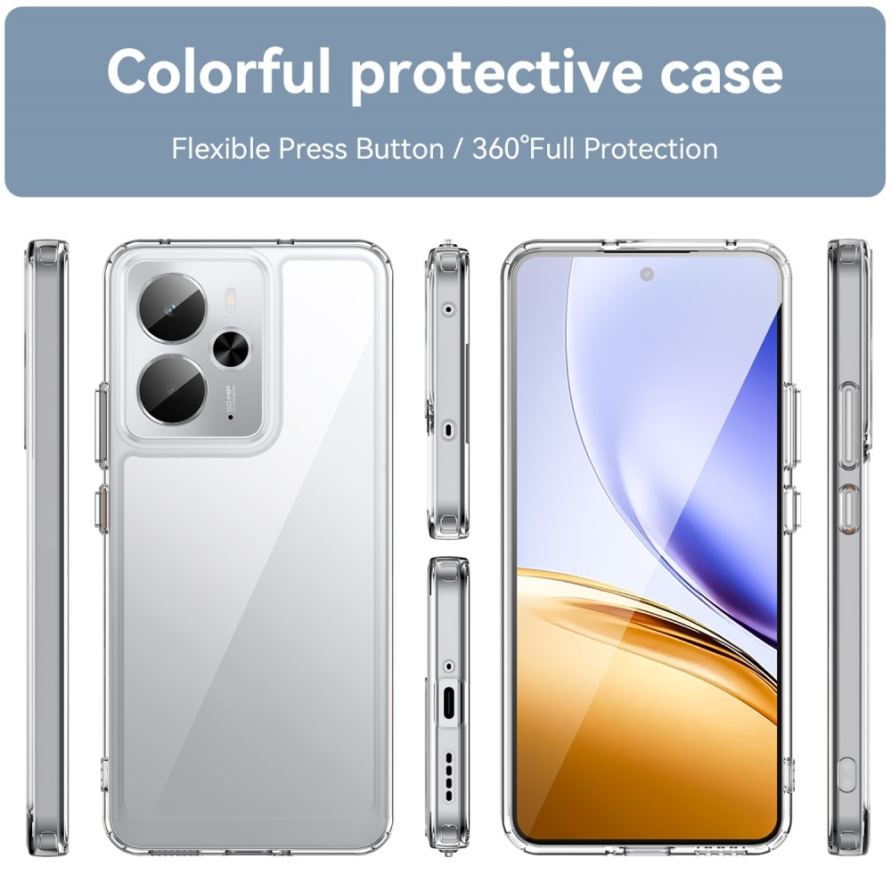 Gelový obal s pevnými zády na Realme 14 5G/14T 5G - průhledný
