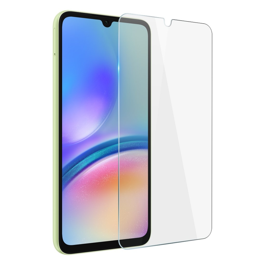 NORTHJO průhledný gelový obal + tvrzené sklo na Samsung Galaxy A05s - průhledný