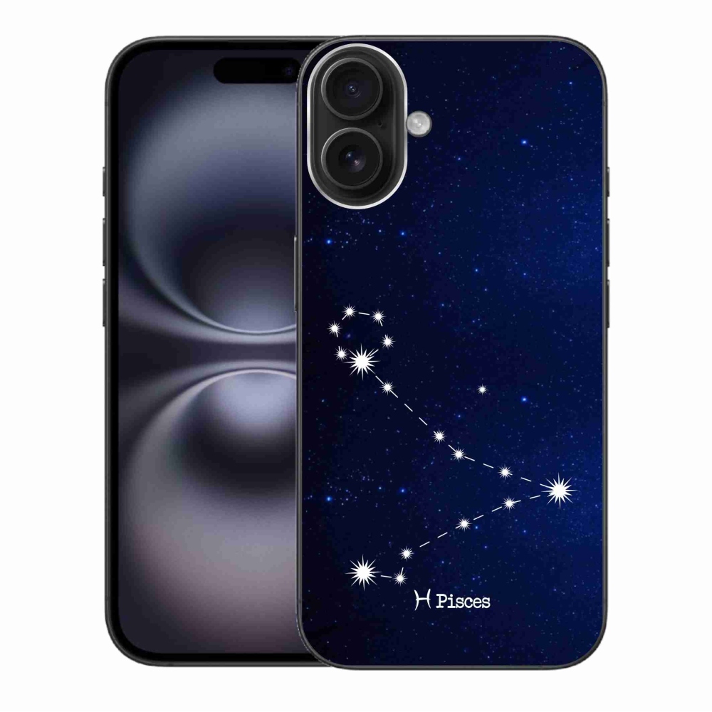 Gelový kryt mmCase na iPhone 16 Plus - souhvězdí Ryby