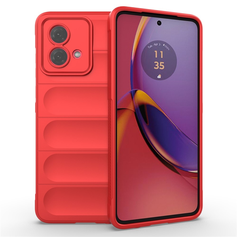 Rugg odolný gelový obal na Motorola Moto G84 5G - červený