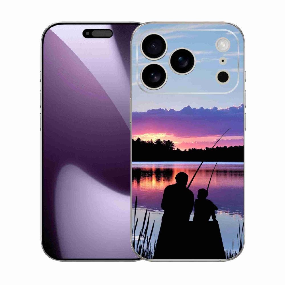 Gelový kryt mmCase na iPhone 17 Pro - rybaření 2