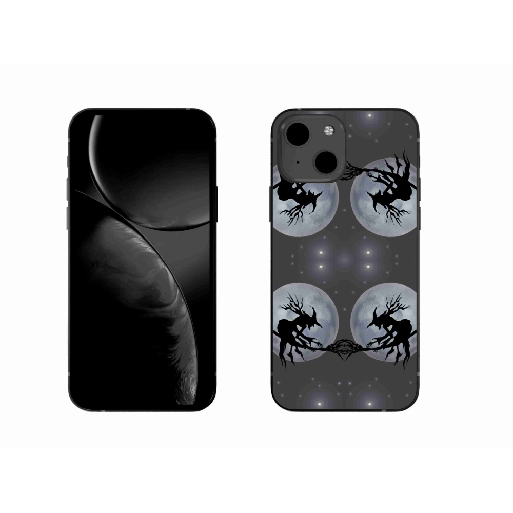 Gelový kryt mmCase na iPhone 13 - abstraktní motiv 3