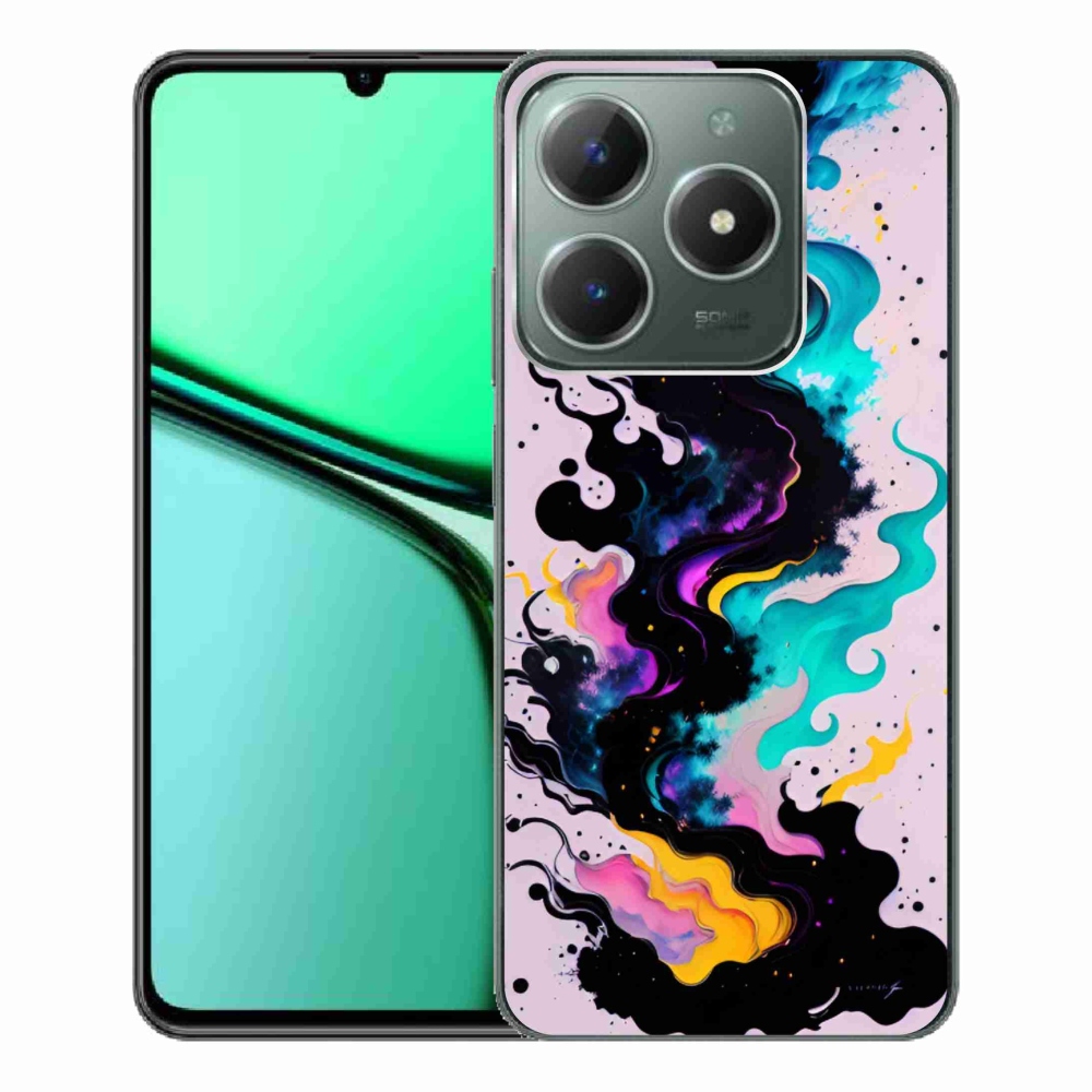 Gelový kryt mmCase na Realme C61 - abstraktní motiv 4