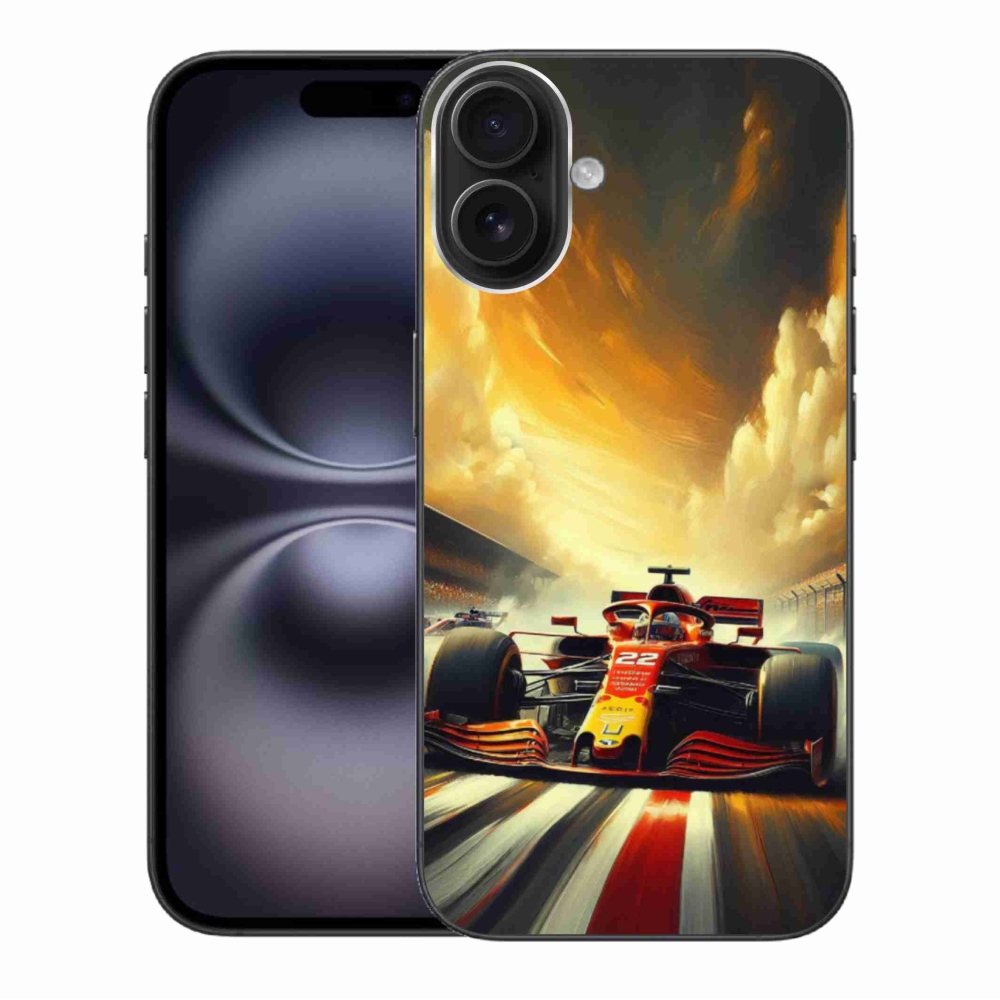 Gelový kryt mmCase na iPhone 16 Plus - formule 2