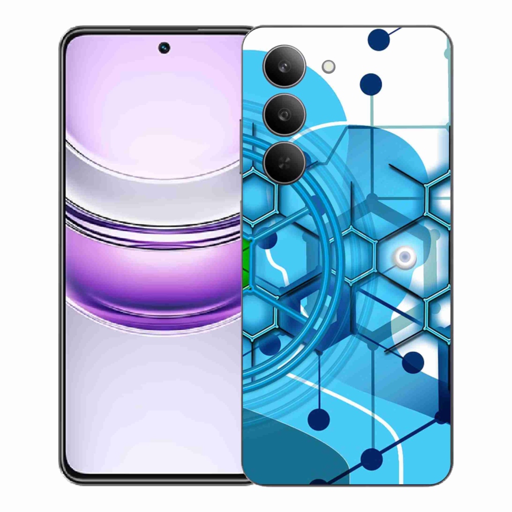 Gelový kryt mmCase na Realme 14x 5G - abstraktní vzor 2