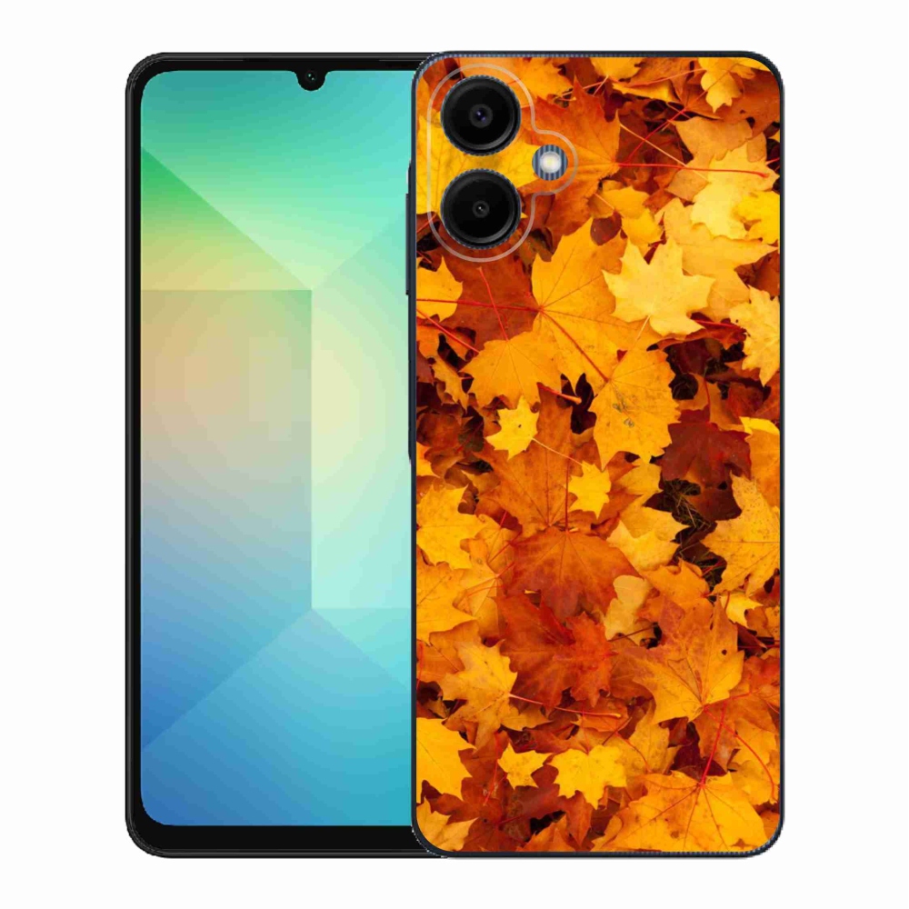 Gelový kryt mmCase na Samsung Galaxy A06 4G - javorové listy