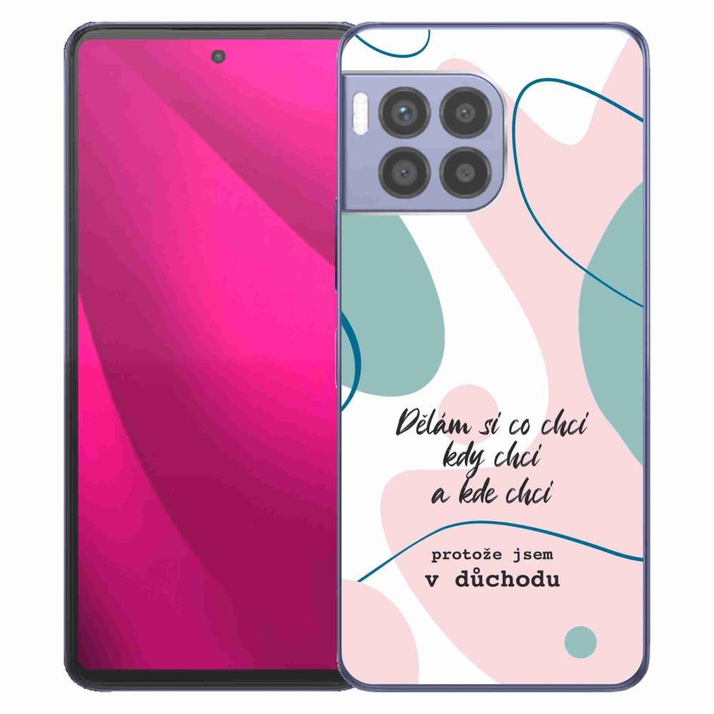 Gelový kryt mmCase na T-Mobile T Phone 2 Pro - vtipný text 10 bílé pozadí
