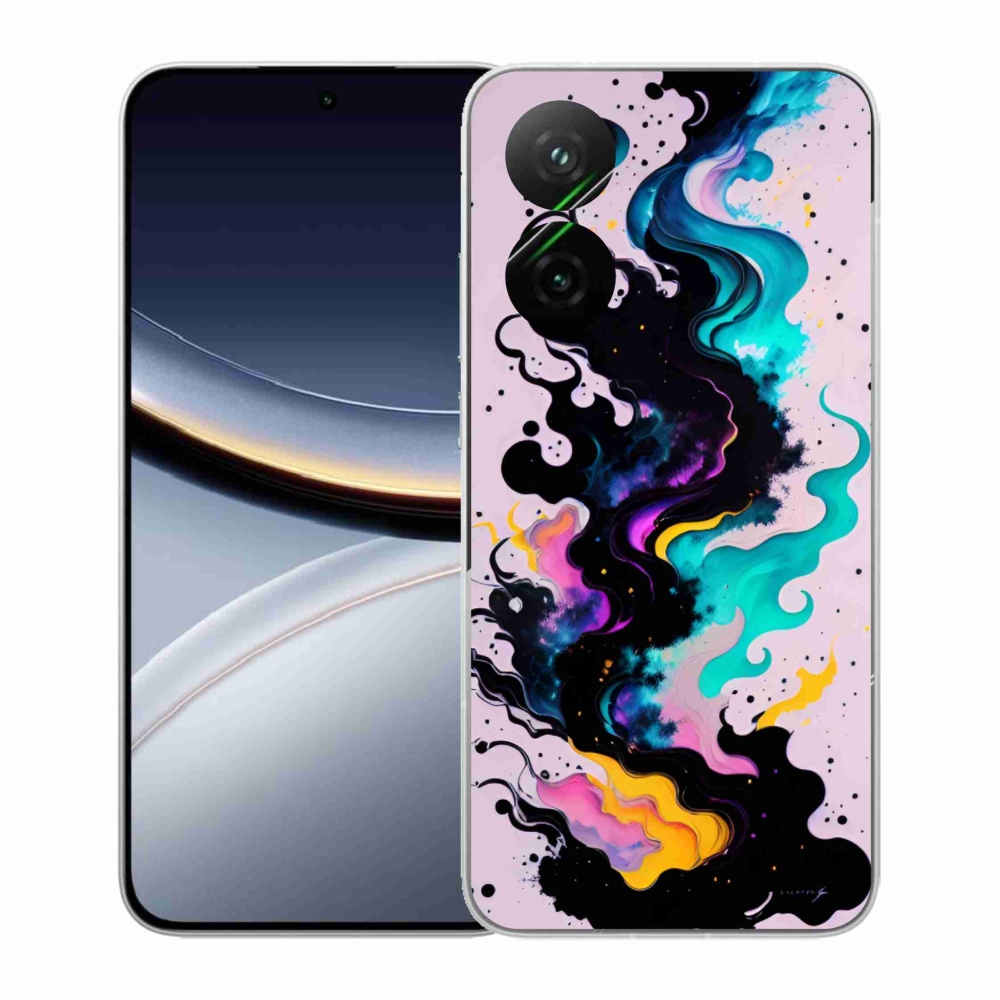 Gelový kryt mmCase na Xiaomi Poco F7 5G - abstraktní motiv 4