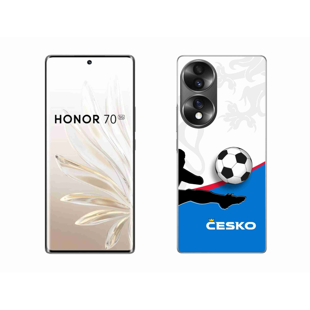 Gelový kryt mmCase na Honor 70 - fotbal Česko 3