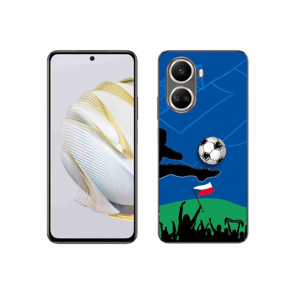 Gelový kryt mmCase na Huawei Nova 10 SE - fanoušci fotbalu
