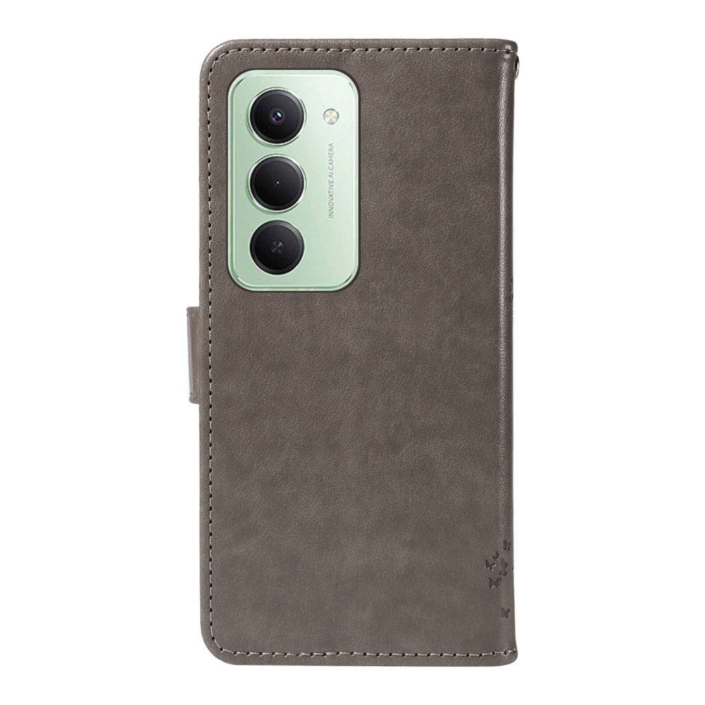 Trees knížkové pouzdro na Xiaomi Redmi 15 4G (171mm) - šedé