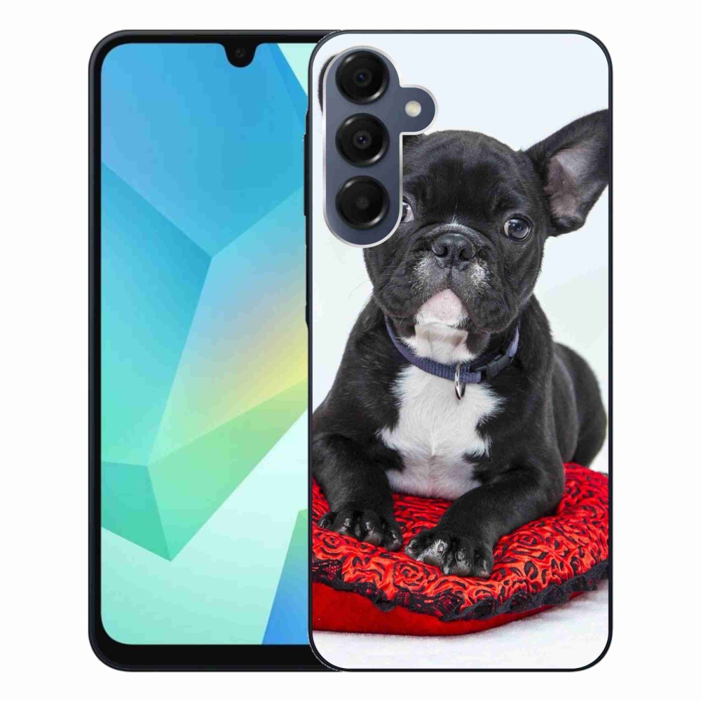 Gelový obal mmCase na Samsung Galaxy A16 4G/5G - buldok