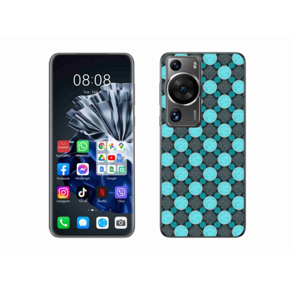 Gelový kryt mmCase na Huawei P60 Pro - abstraktní motiv 14