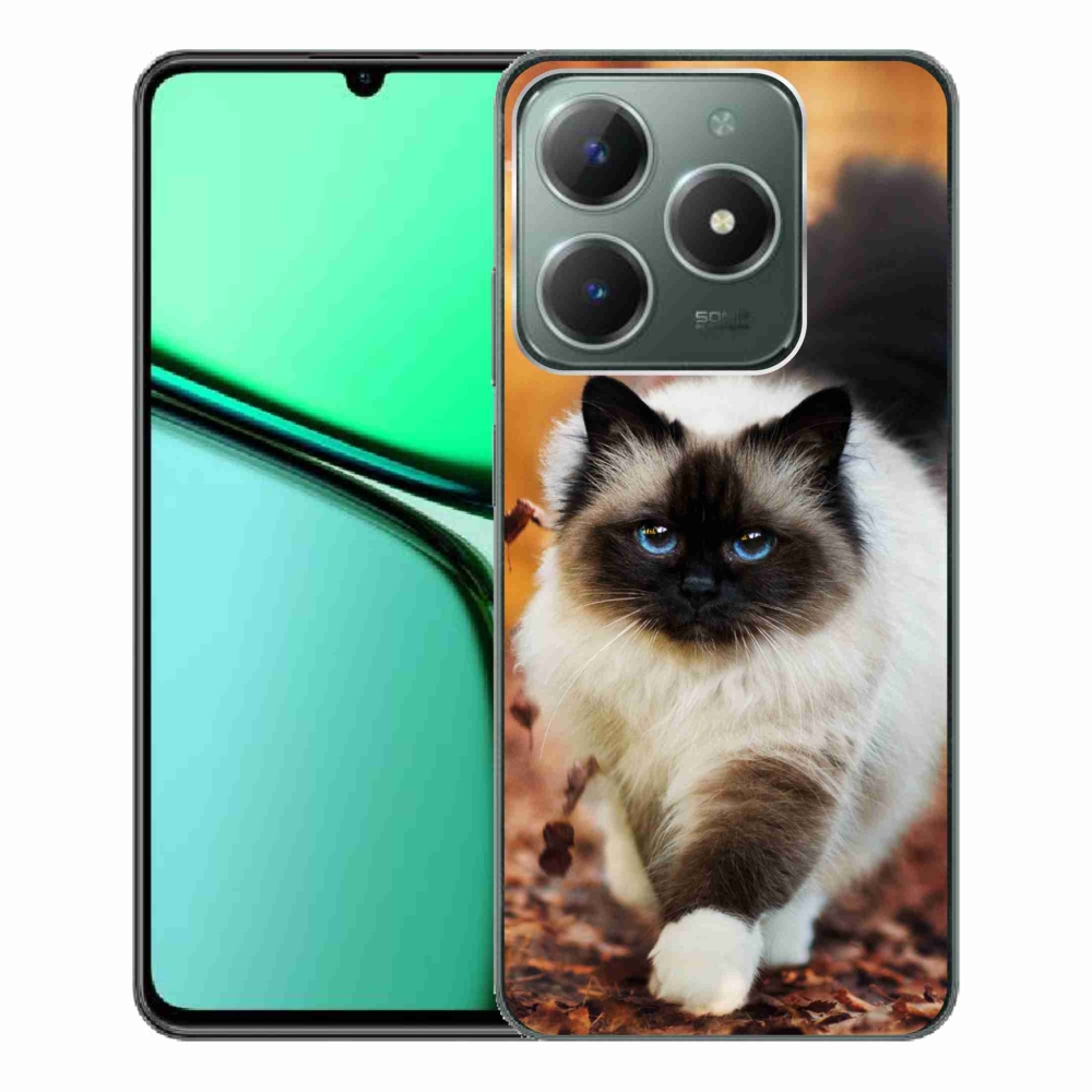 Gelový obal mmCase na Realme C61 - kočka