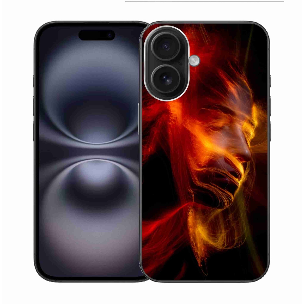 Gelový kryt mmCase na iPhone 16 - abstrakt 18