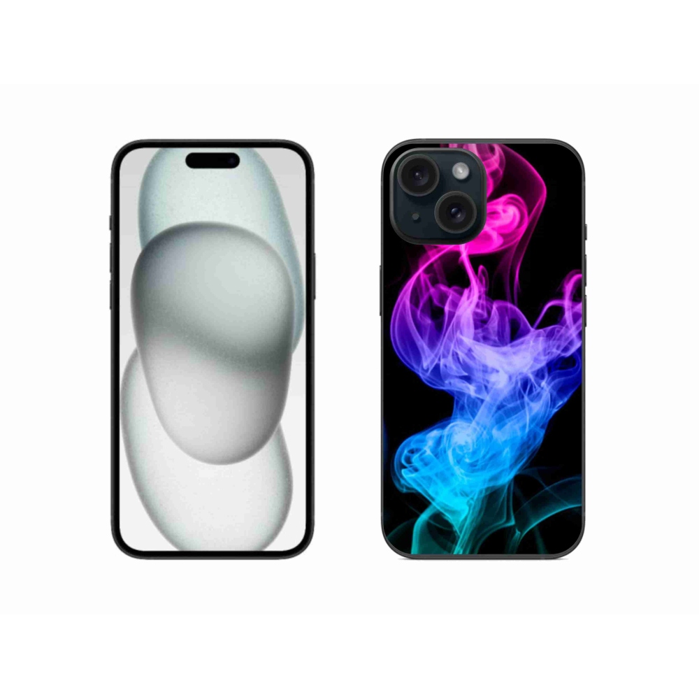 Gelový kryt mmCase na iPhone 15 - abstraktní vzor 8