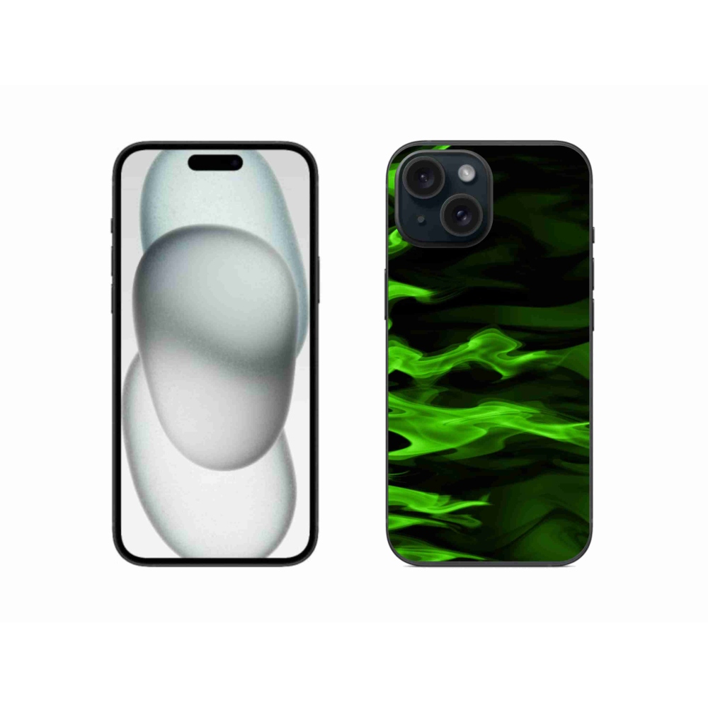 Gelový kryt mmCase na iPhone 15 - abstraktní vzor 10