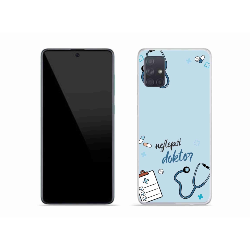 Gelový kryt mmCase na Samsung Galaxy A51 - nejlepší doktor