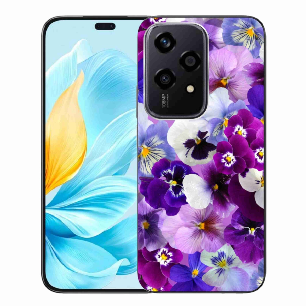 Gelový kryt mmCase na Honor 200 Lite 5G - květiny 9