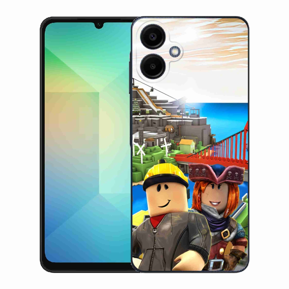 Gelový kryt mmCase na Samsung Galaxy A06 4G - roblox 1