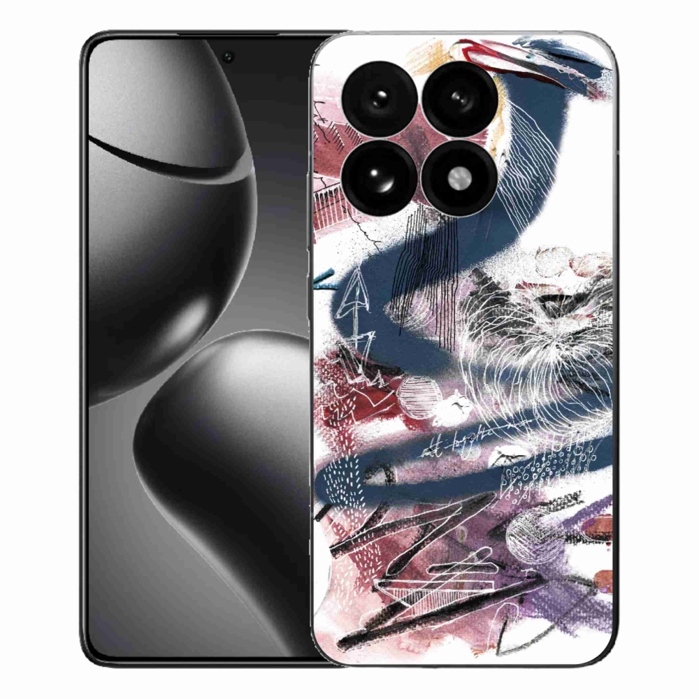 Gelový kryt mmCase na Xiaomi 15T - abstraktní motiv 28