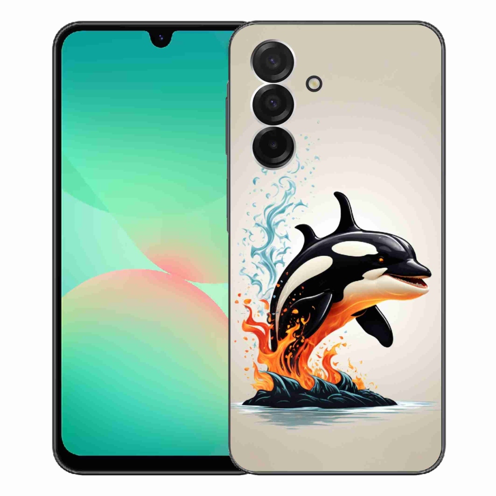 Gelový kryt mmCase na Samsung Galaxy A26 5G - kosatka