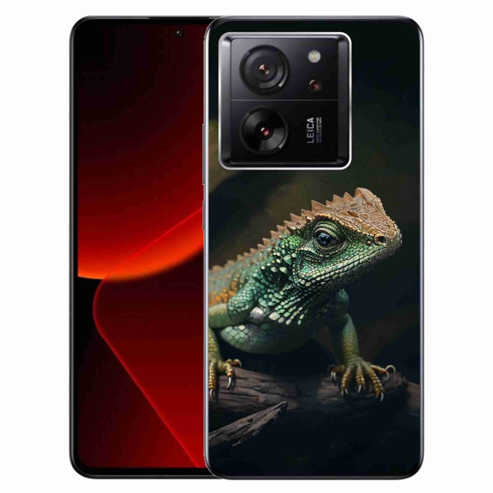 Gelový kryt mmCase na Xiaomi 13T/13T Pro - ještěr