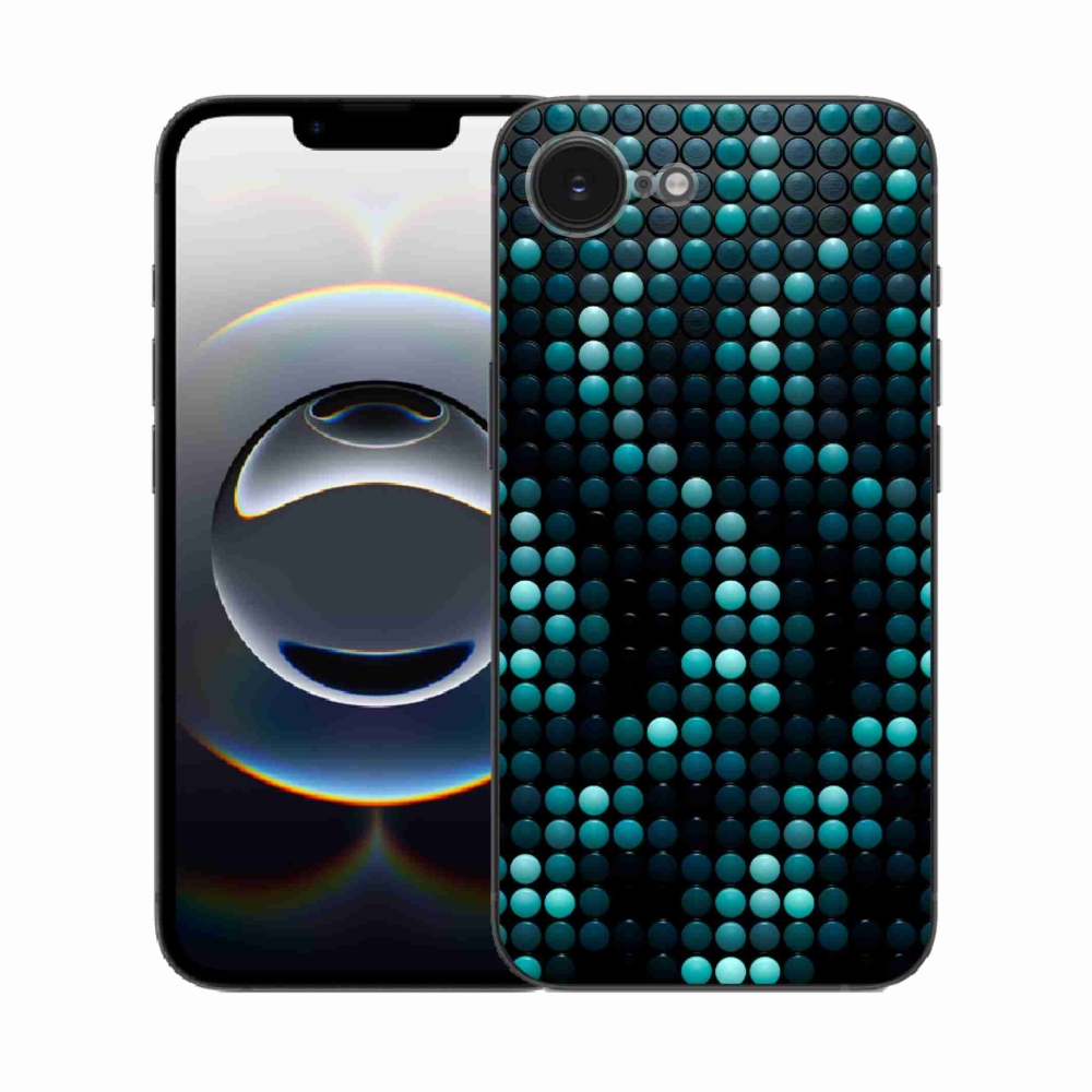 Gelový kryt mmCase na iPhone 16e - abstraktní motiv 15