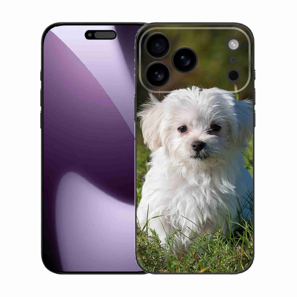 Gelový kryt mmCase na iPhone 17 Pro Max - bišonek