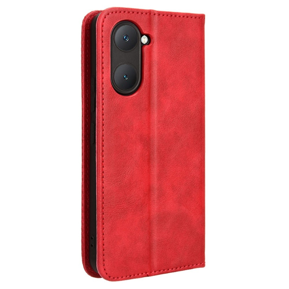 Case knížkové pouzdro na Vivo Y28s 5G - červené