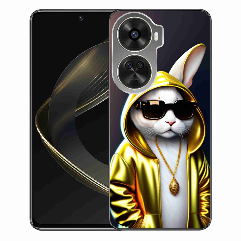 Gelový kryt mmCase na Huawei Nova 12 SE - kočka boss