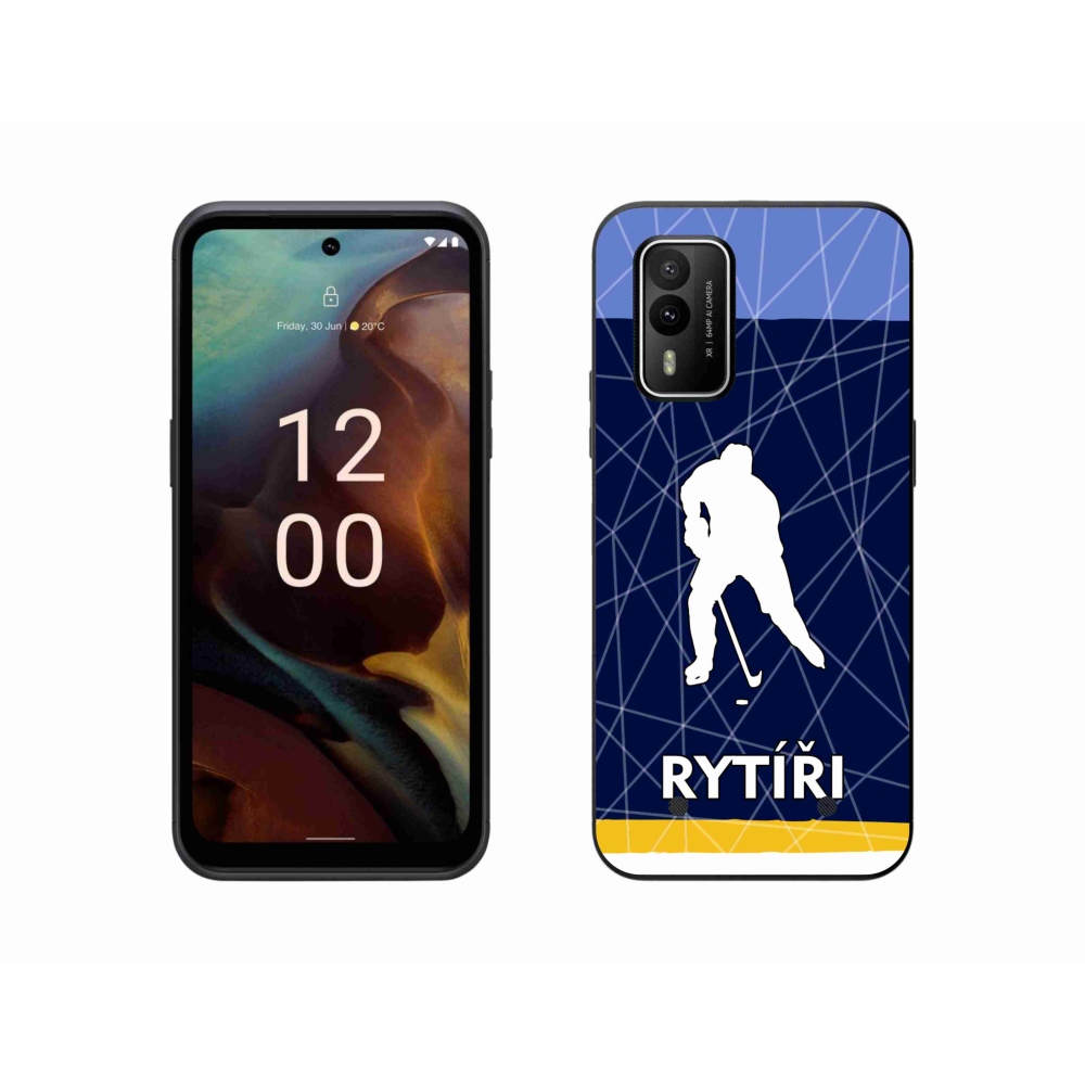 Gelový kryt mmCase na Nokia XR21 - Rytíři