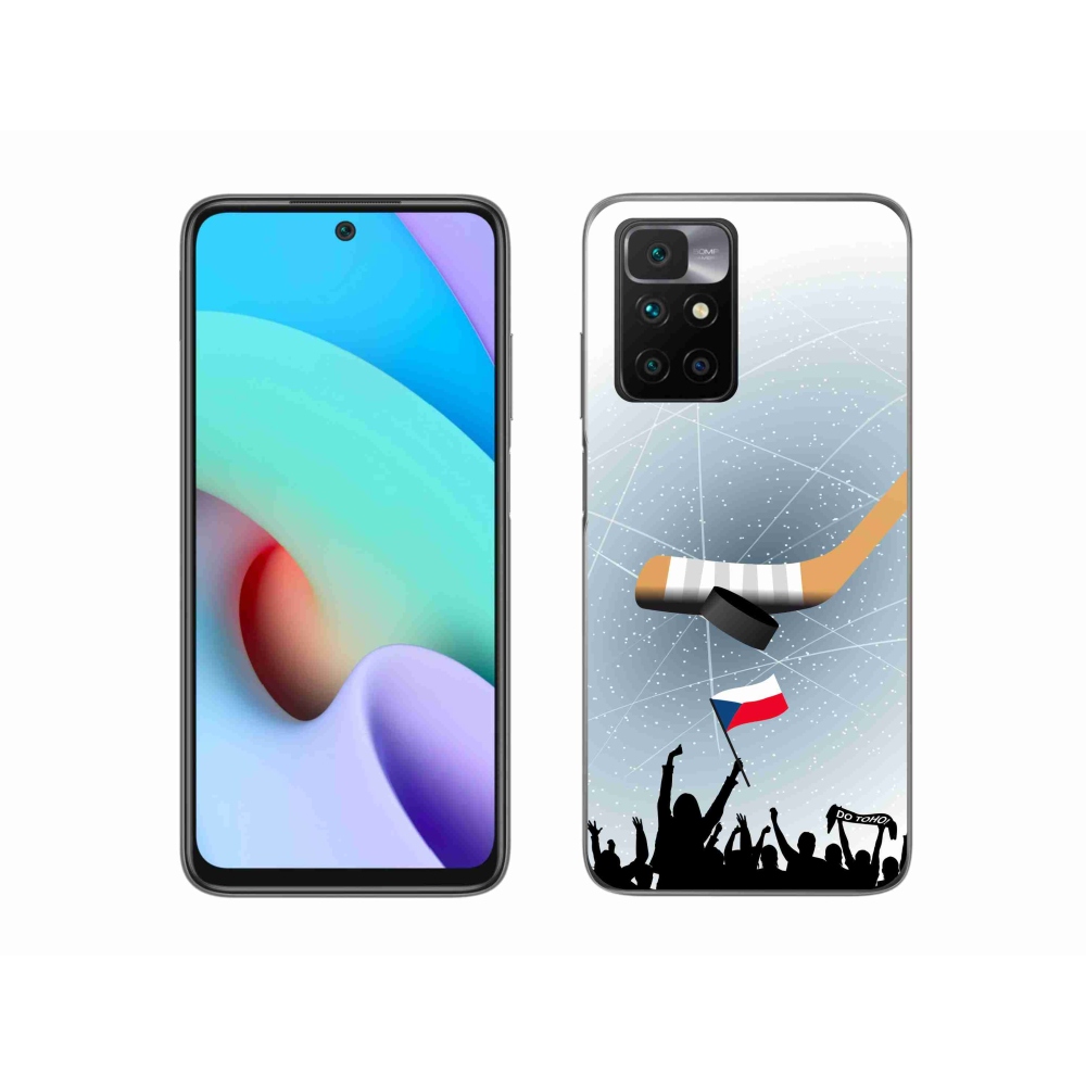 Gelový kryt mmCase na Xiaomi Redmi 10/Redmi 10 (2022) - fanoušci hokeje