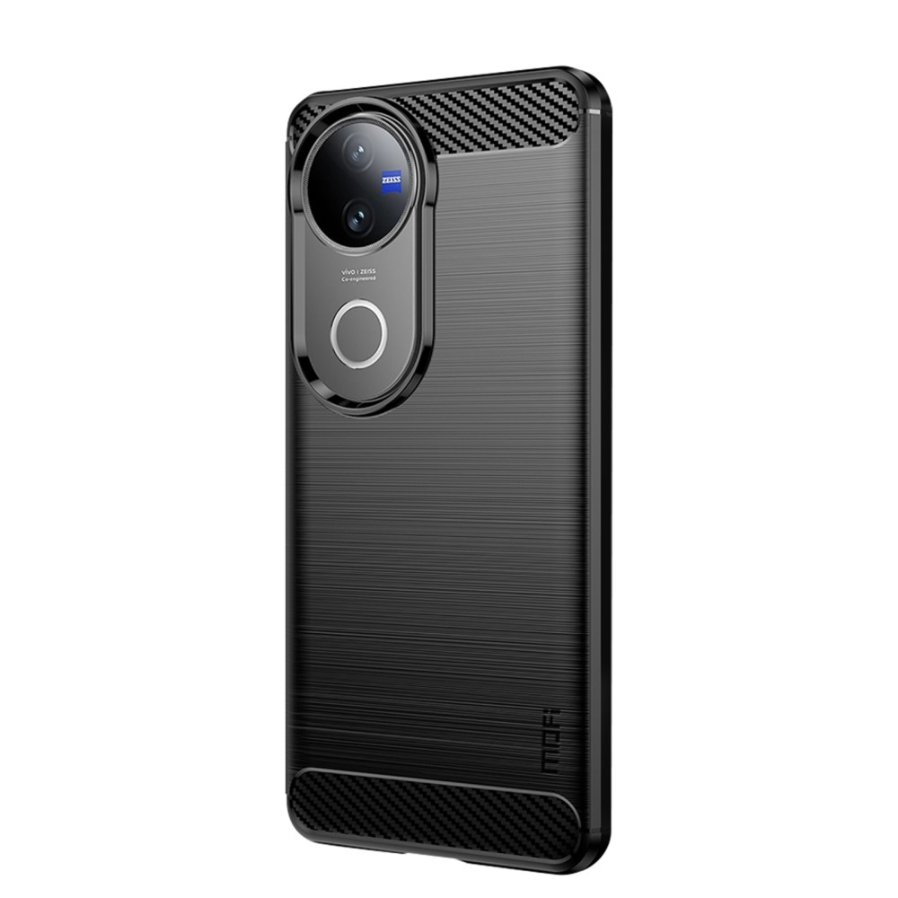 Carbon odolný gelový obal na Vivo V50 5G - černý