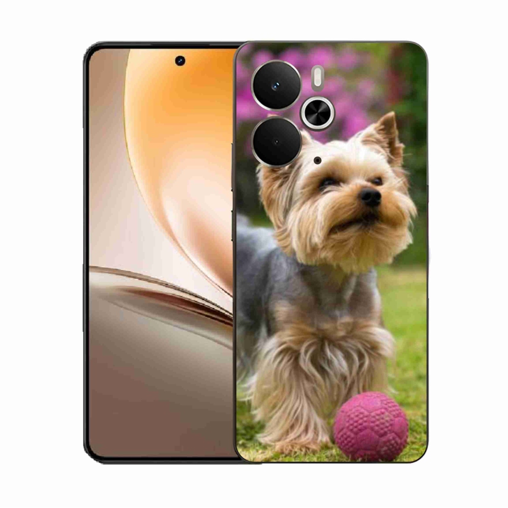 Gelový kryt mmCase na Realme 14 5G - jorkšír 4